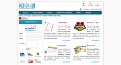 Desktop Screenshot of designhut.co.in